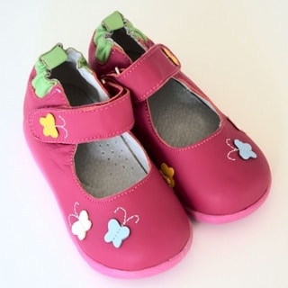 Papush Girl's Butterflies Walking Shoes