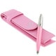 Parker Jotter Pink Ribbon Retractable Pen with Pink Leather Pen Pouch