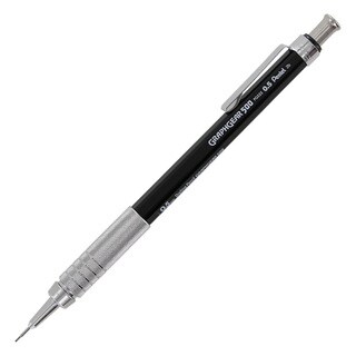 Pentel Graph Gear 500 0.5mm Automatic Drafting Pencil (Pack of 6)