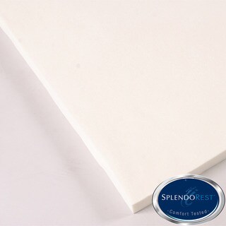 Splendorest 2-inch Slab Memory Foam Topper