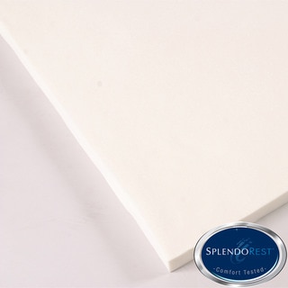 Splendorest 3-inch Slab Memory Foam Topper
