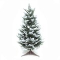 Good Tidings Snow Cedar 23-inch Tabletop Seasonal Tree