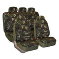 Camouflage Car Seat Covers/ Split Bench (Full Set)