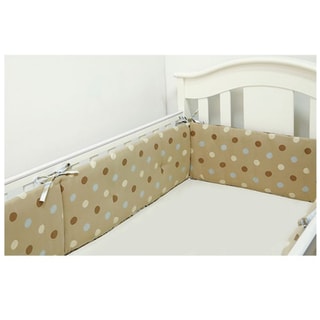 BananaFish Short Latte Crib Bumper