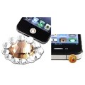 BasAcc Orange HOME Button Sticker/ Dust Cap for Apple iPhone 4/ 4S/ 5