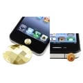 BasAcc Amber HOME Button Sticker/ Dust Cap for Apple iPhone 4/ 4S/ 5