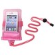 INSTEN Pink Waterproof Bag/ Travel Charger for Apple iPhone 5S/ 5