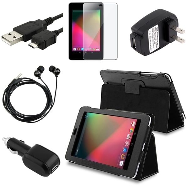 BasAcc Case/ Headset/ Protector/ Chargers/ Cable for Google Nexus 7