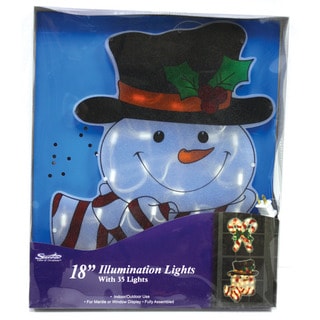 Snowman Window Decoration Snowman