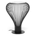 Orbim Black Modern Table Lamp