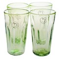 Luster Green Hiball Glass (Set of 4)