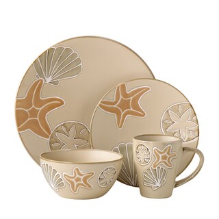 Pfaltzgraff Everyday Sandy Shore 16-piece Dinnerware Set