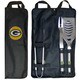 NFL 3-piece Stainless Steel Barbecue Set with Canvas Case