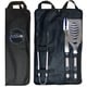 NFL 3-piece Stainless Steel Barbecue Set with Canvas Case