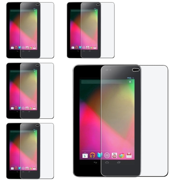 BasAcc Anti-glare Screen Protector for Google Nexus 7 (Pack of 5)