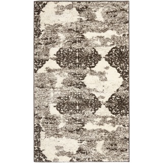 Deco Inspired Beige/ Light Grey Rug (2'6 x 4')
