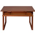 Offex Ponderosa Wood Topped Table (Sonoma Brown)