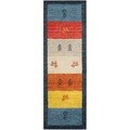 Handmade Gabeh Journey Bluel Wool Rug