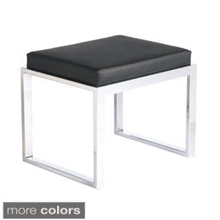 Sunpan Black/ White Oliver Stool