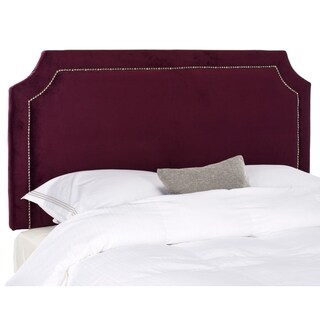 Safavieh Shayne Eggplant Purple Queen Headboard