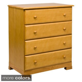 Babymod 'Cadence' 4-drawer Honey Oak Dresser