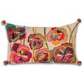 Marlo Lorenz Giselle Flowers 20-inch Decorative Pillow