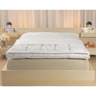 Hotel Madison Deep Support High Loft Down-on-Top Featherbed