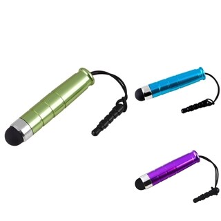 BasAcc Blue/ Purple/ Green Mini Stylus for Apple� iPhone/ iPod/ iPad