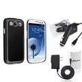 BasAcc Black Case/ Travel/ Car Charger for Samsung Galaxy SIII/ S3