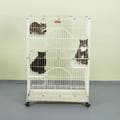 Proselect Ivory Foldable Cat Cage