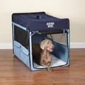 Guardian Gear Large Blue Polka Dot Collapsible Crate