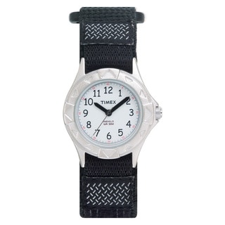 Timex Kids Outdoor Black Fast Wrap Strap Watch