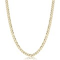 Fremada 10-karat Yellow Gold 3.6mm Curb Chain (18-30 inch)