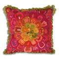 Marlo Lorenz Fabiana Flower 14-inch Square Pillow
