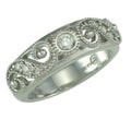 14k White Gold 1/5ct TDW Diamond Ring (G, SI1)