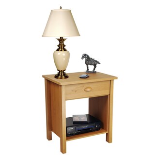 Venture Horizon Oak Finish Nouvelle Nightstand