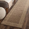Safavieh Courtyard Brown/ Natural Indoor Outdoor Rug