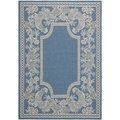 Safavieh Courtyard Blue/ Natural Indoor Outdoor Rug
