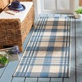 Safavieh Courtyard Black/ Bone Indoor Outdoor Rug