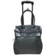 Amerileather Deluxe Skylar Women's Rolling 15-inch Laptop Tote
