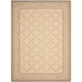 Safavieh Beige/ Dark Beige Indoor Outdoor Rug (9' x 12')