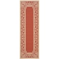 Safavieh Red/ Natural Indoor Outdoor Rug (2'2 x 14')