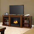 Real Flame Burnished Oak Gel Fuel Fireplace