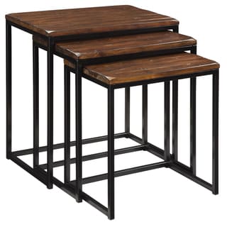 Buy Online Creek Classics Rustic Nested Tables (Set of 3)