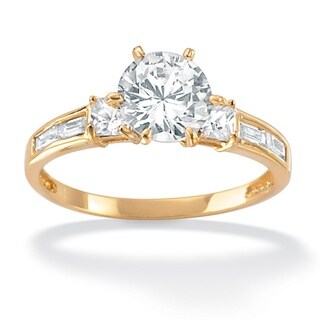 Mondevio 18-karat Gold over Sterling Silver High-polished ...