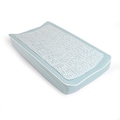 Oilo Changing Pad Cover & Topper in Aqua