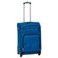 SwissGear Collection 24-inch Blue Expandable Spinner Upright Suitcase