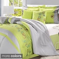 Nori Embroidered 8-piece Comforter Set