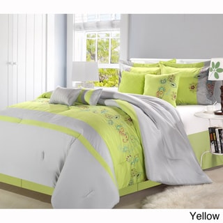 Nori Embroidered 8-piece Comforter Set 