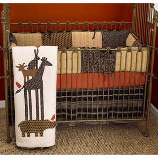 Cotton Tale Animal Stackers 4-piece Crib Bedding Set | Overstock ...